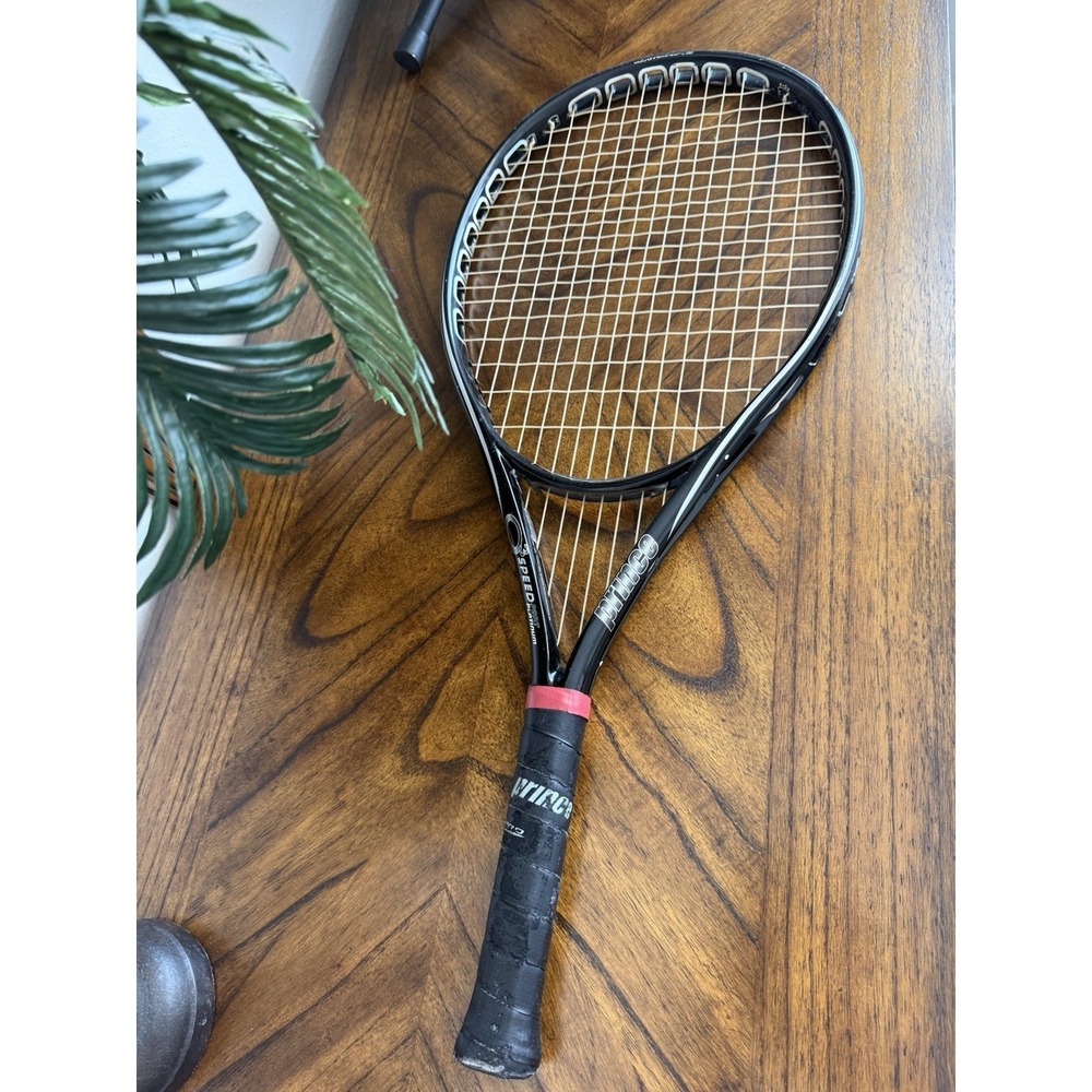 Prince O3 Speed Port Platinum Tennis Racquet Oversize+ 125 sq in 4 1/2" Grip